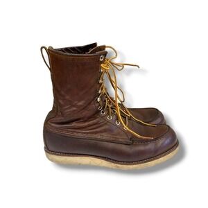 Red Wing 8830 8" Men's Size 10 D Copper Color Irish Setter Made In USA Broken In